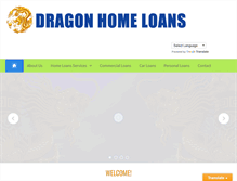 Tablet Screenshot of dragonhomeloans.com.au